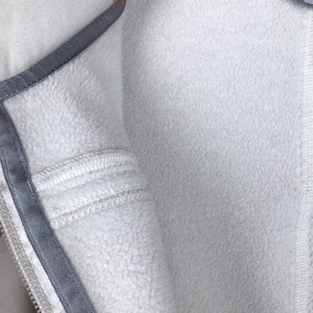 Lululemon cream & orange Scuba hoodie - Picture 6 of 8